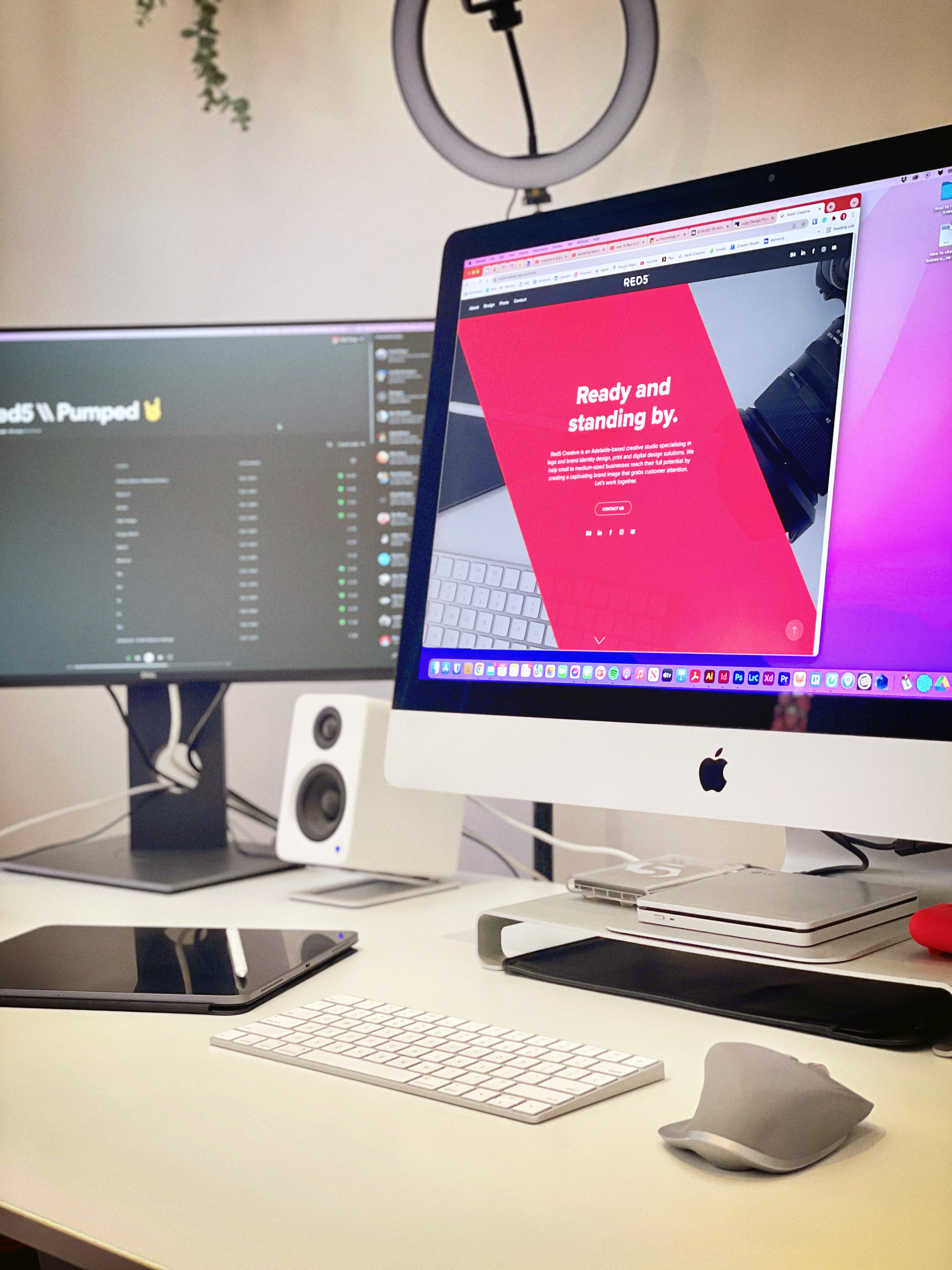 Red5 Creative Studio workspace in Adelaide
