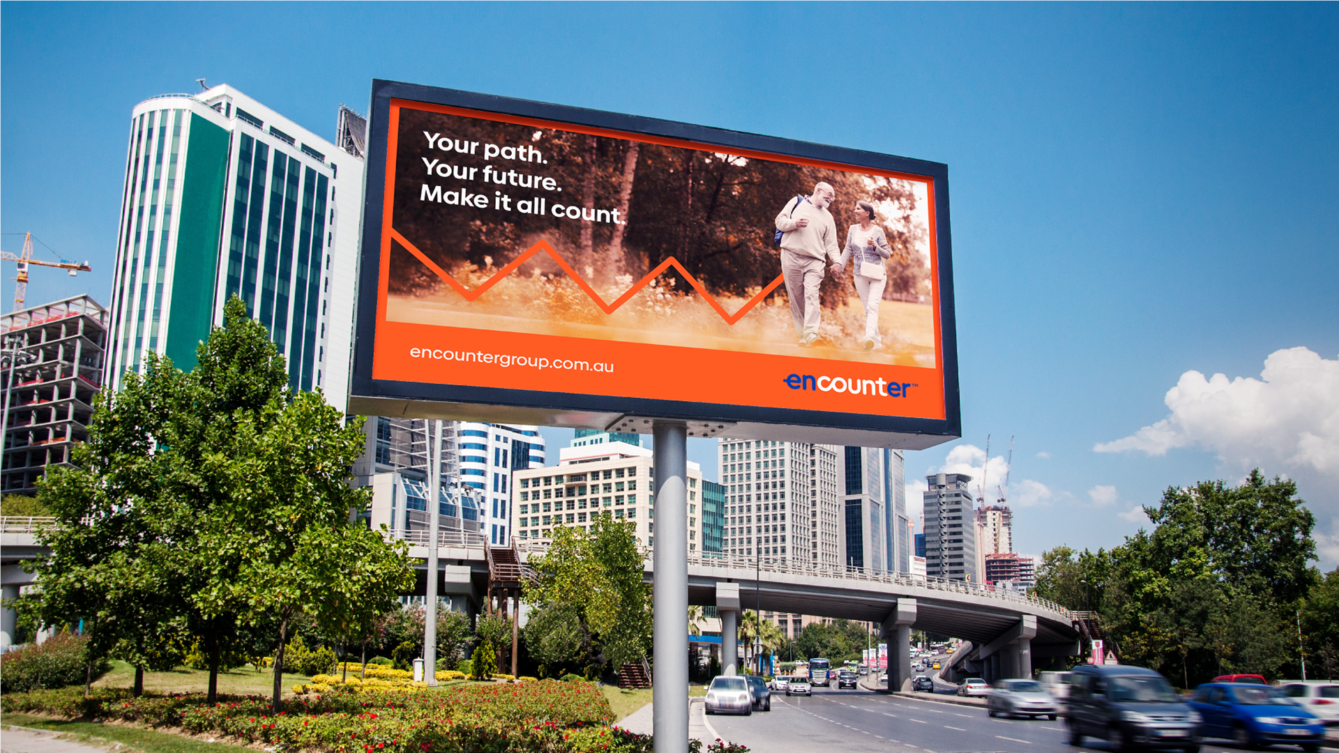 Encounter Group Branded Signage and Vehicle Fleet