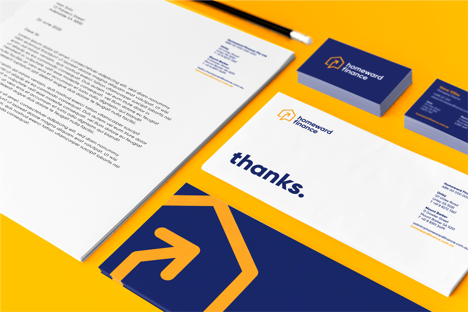 Homeward Finance Brand Identity System