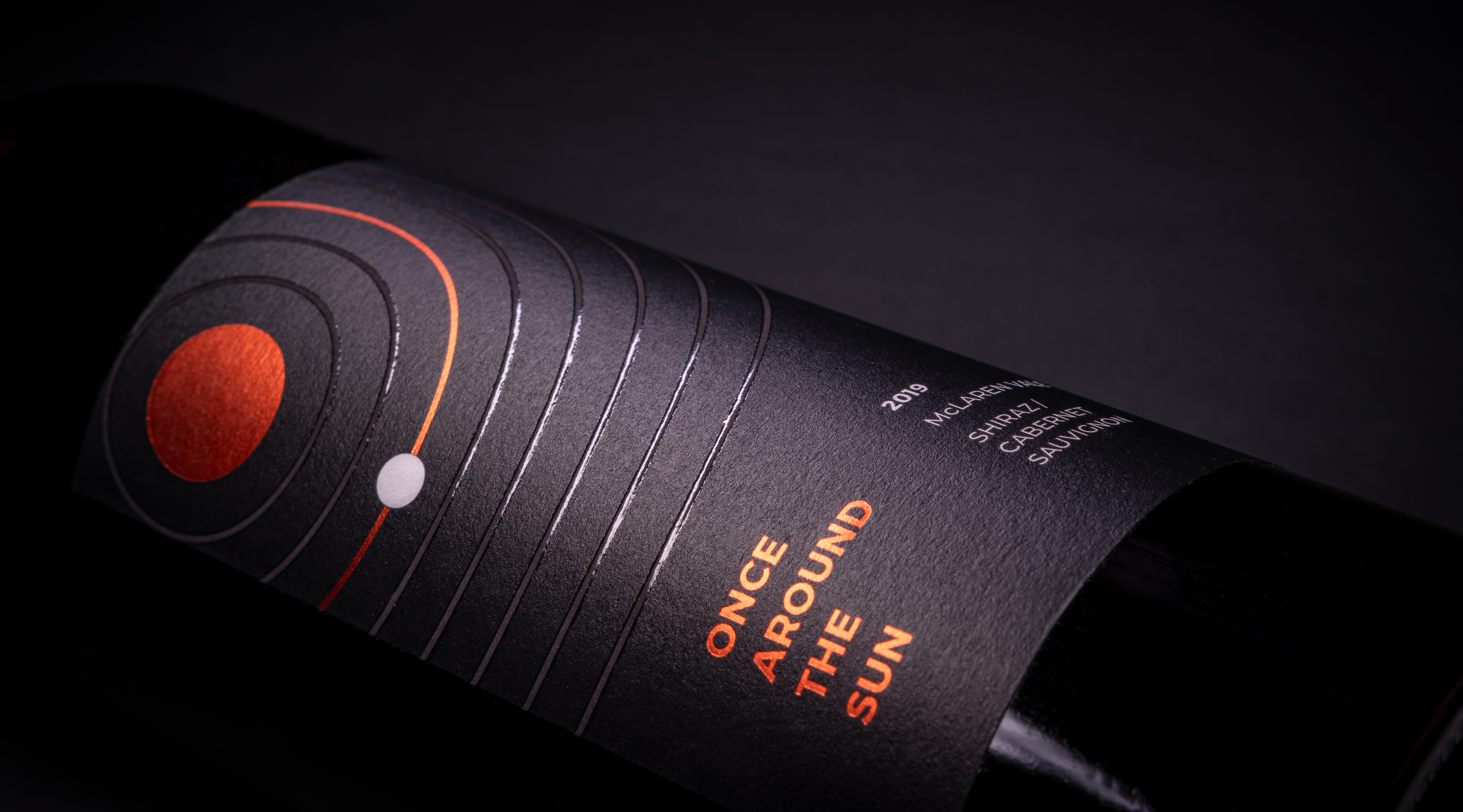 Once Around The Sun Wine Label Series